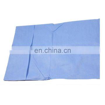 Disposable blue nonwove pillow case