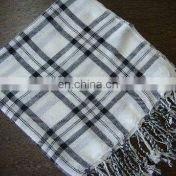 Viscose/Rayon/Cotton Paid Scarf