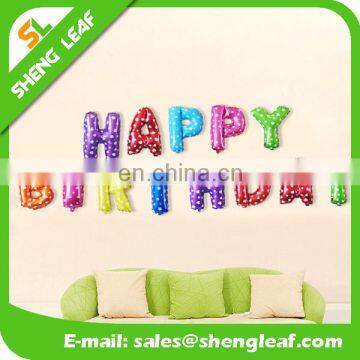 foil balloon mylar balloons helium balloon HAPPY BIRTHDAY air balloons balls