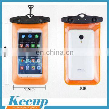 Customize mobile phone waterproof bag mobile phone carry bag /PVC plastic bags for mobile phones