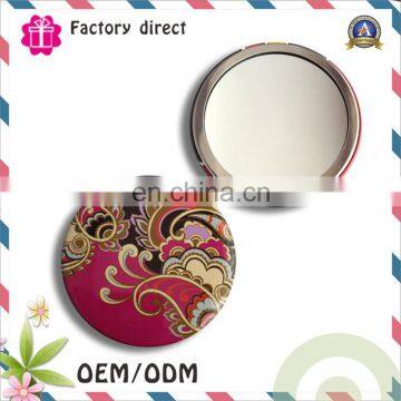 Good Quality Custom Cheap Pocket Promotional travel beauty portable mirror