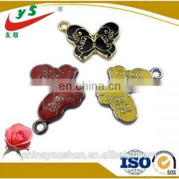 butterfly shaped metal accessories for handbags