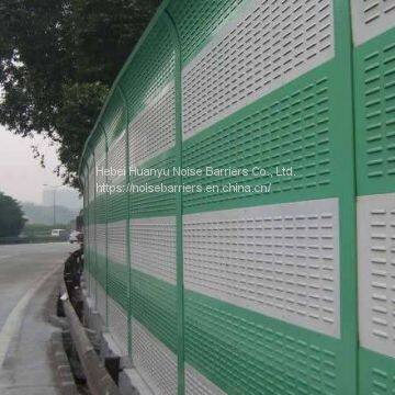 Aluminum Sound Barrier Absorbing Traffic and Machine Noises photo-2