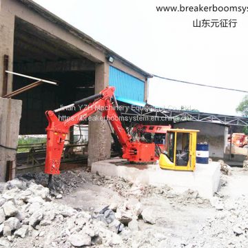 Pedestal Booms Robotic Breaker System