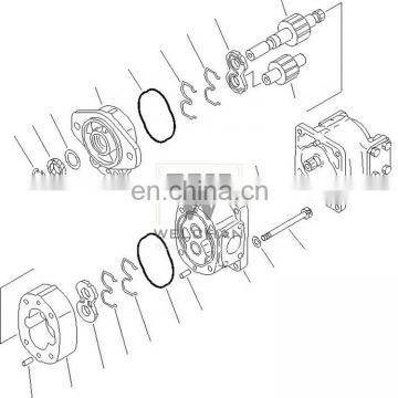 Loader Hydraulic Gear Pump 705-51-20390 Loader Gear Pump For WA22-4R Transmission Pump
