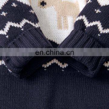 RTS Infant Toddler Christmas Romper Winter Sweater Romper photo-2