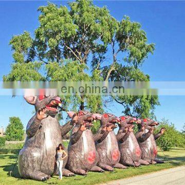 Customized Lightweight Inflatable Cartoon Mouse For Park And Advertising photo-2