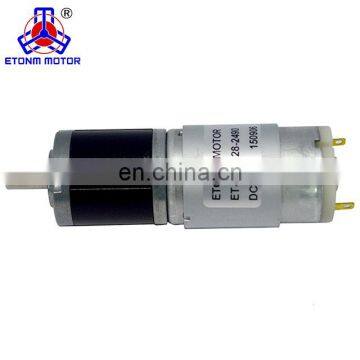 High torque12v 24v low rpm dc electric gear motor for home automation