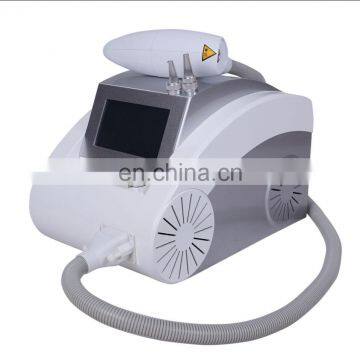 Portable nd Yag Laser Tattoo Eyebrow Removal Machine Q Switch dark Spots Remover Laser Machine multi-functional Equipment