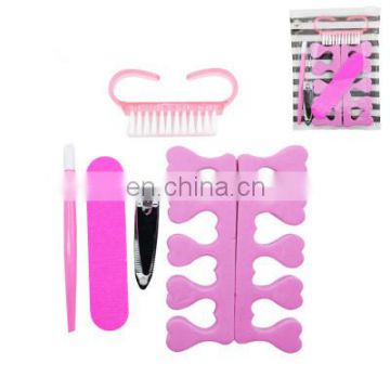 2018 hot sale nail care personal manicure pedicure set