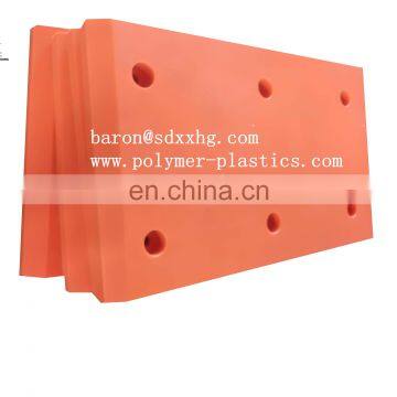 UHMW UHMWPE Frontal Facing Pad of Marine Rubber Fenders for Bulk Terminals, Waterfront Developments, Dolphins Fenders
