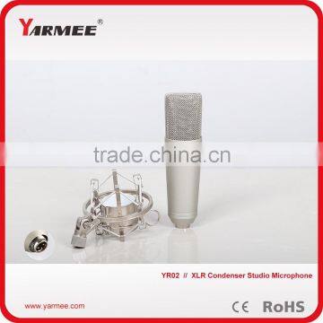 Noise canceling electret oem condenser microphone for recording YR02 -- YARMEE