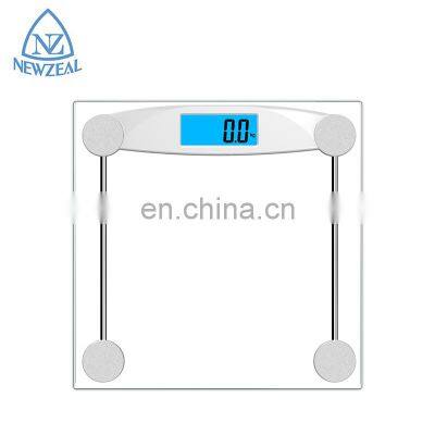 2021 New Brand 6mm Glass Battery High Accuracy Bathroom Scale For House Use