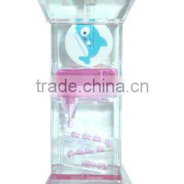 Custom LOGO Giant Oil Hourglass , Liquid Hourglass Timer, Gel Table Clock photo-2