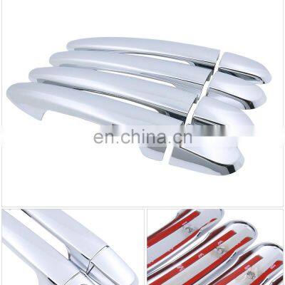 for Mazda 2 Demio 2015 2016 2017 2018 2019 DJ Luxuriou Chrome Door Handle Cover Trim Catch Cap Bowl Car Stickers Accessories ABS photo-2