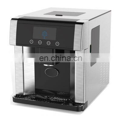 Antronic LCD display 3 sizes ice maker machine fashion design ice machine dispenser