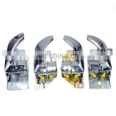 Free Shipping!4Pcs Chrome Door Handle Inside Front Rear Left Right For 2003-2009 Kia Sorento