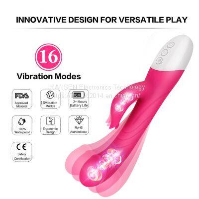 37.5℃ Soft Head Vibration Stick for Female Wand Massager Clitoral Stimulator g Spot Vibrator photo-4
