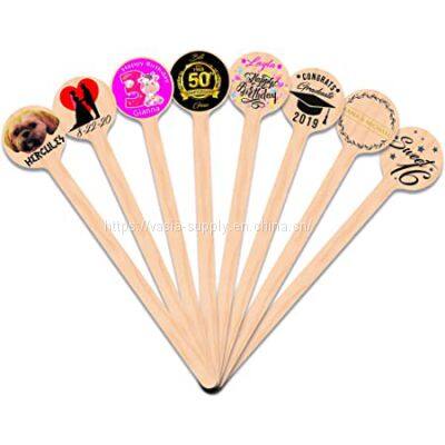 custom swizzle sticks wooden cocktail stirrers coffee stirrers wooden drink stir cocktail drink stirrers