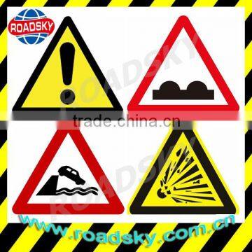 Warning Mark Reflective Aluminum Road Signs And Symbols For Sale