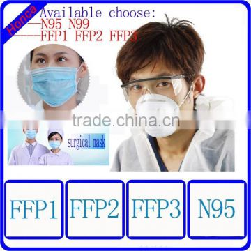 Factory supplier 17.5* 9.5 disposable nonwoven dentist face mask