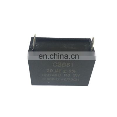 gasoline engine 350VAC CBB61 20uf capacitor