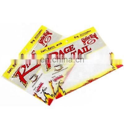 Customized resealable mylar ziplock bags plastic fishing bait bags