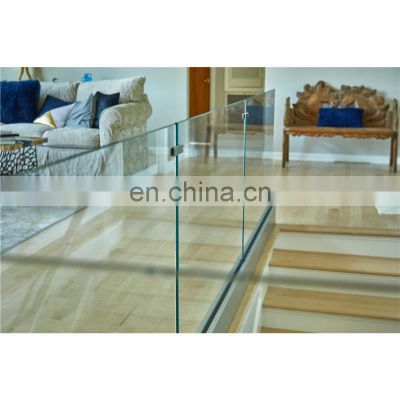 U Channel Aluminium Balustrade Glass Railing Profile Railings