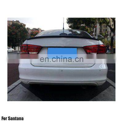 ABS Primer Painted Back Rear Spoiler Lip Wing For Santana 2016-2018 Rear Spoiler photo-4