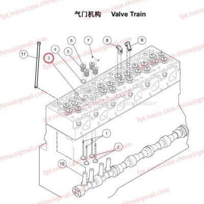 MAN D0836 Valve guide bush 04902-0034