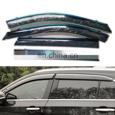 Car Door Awnings Window Sun Visor Rain Shade Car Weather Shield Wind Deflectors Rain Guard Visor For VW