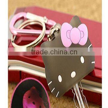 3d customized plastic soft pvc key cover