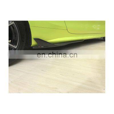 Side Skirts Extensions Manufacturer Perfect Fitment 100% Dry Carbon Fiber Material For BMW 4 Series 430 G22