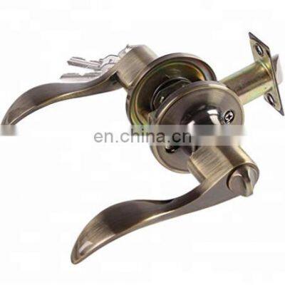Security Door Stainless Steel Double Cylinder Handle Door Lock photo-3