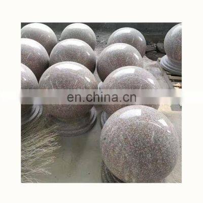 G648 granite Road Barrier ball Car Parking Stone Car Stop Stone