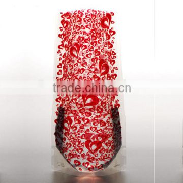 PVC red soft flower vase