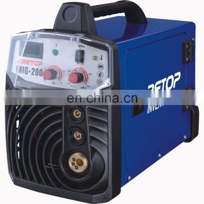 MIG-140A digital control flux core wire gas gasless mig mma welding machine welder