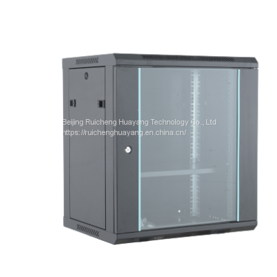 12u network cabinet server rack wall cabinet switch cabinet weak current monitoring thickened tempered glass small cabinet