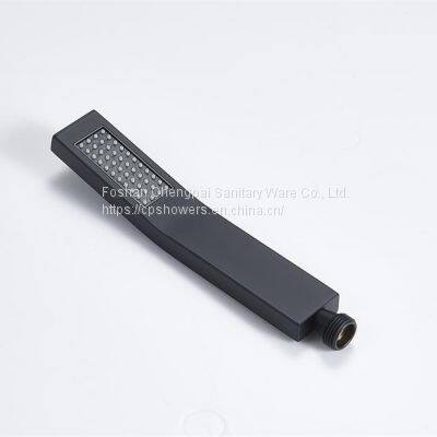 Bathroom Shower Set Wall Mounted Ultra Thin Rainfall Black Shower Head 30x30cm Shower System With Mixer photo-4