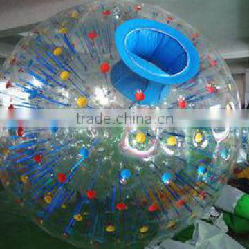 2014 hot sale Outdoor PVC / TPU kids and adults Inflatable Zorb Ball for Playground / Grassland