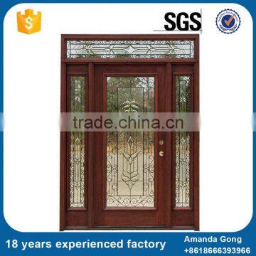 Premium Quality Modern Wrought Iron Security Doors Design photo-6