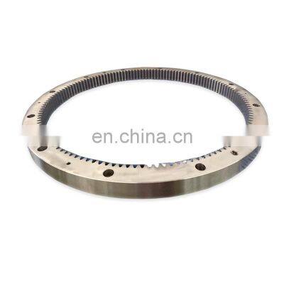 C45 large diameter outer gear ring heat treatment teeth ring gear