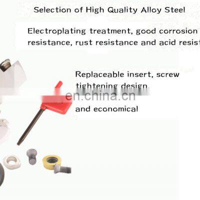 Factory TRS Round Dowel Face Mill Indexable Face Milling Cutter Head photo-5