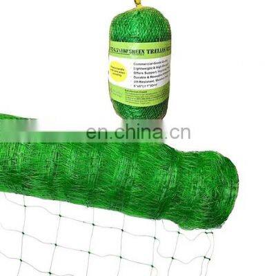 High Strength PP Material Plastic Trellis Net Green Color White Color