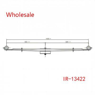 IR-13422 Rear Axle Wheel Parabolic Spring Arm of Light Duty Vehicle Wholesale For Nissan