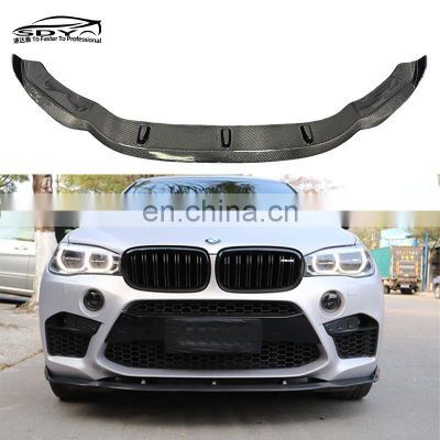 F85 X5M F86 X6M Harman Style  High Quality Carbon Fiber Front Lip Front Bumper Li Front Splitter  For BMW F85 X5 M F86 X6 M