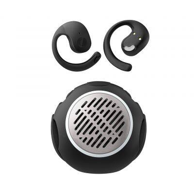 New JM13 PRO Portable Mini Speaker Bluetooth Headset Wireless Ear-Hook Binaural OWS Bluetooth Headset Audio Integrated