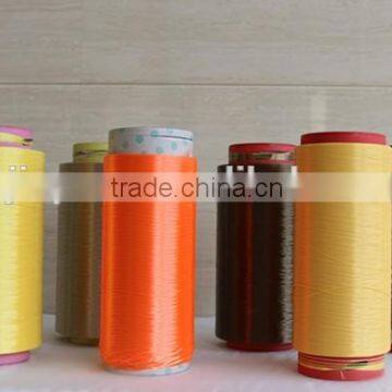 Anti-UV High Tenacity Low Shrinkage Colourful Polyester yarn