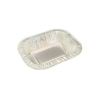 Small Aluminum Foil Tray 450ml | Disposable Baking Pan | Lightweight Food Container for Takeaway photo-3