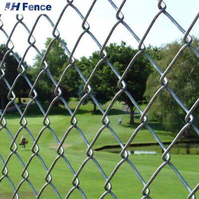 2.5mm-3.0mm Hot DIP Galvanized Sustainable Chain Link Fence 9 Gauge 50*50mm 6FT PVC Coated Diamond Wire Mesh Fence